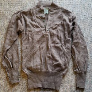 UNWORN Vintage U.S. Army Olive Wool Sweater 42-44